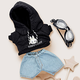 Mini Doll Streetwear Outfit Set