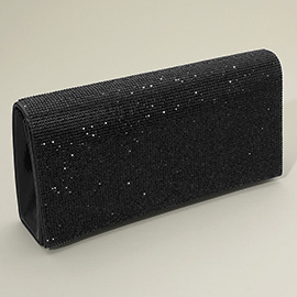Bling Studded Evening Clutch Bag / Crossbody Bag