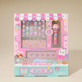 4PCS - HOT FOCUS Kids Sweet Beauty Wonderland Set