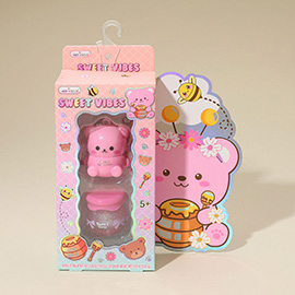 3PCS - HOT FOCUS Kids Sweet Vibes Lip Balm Set