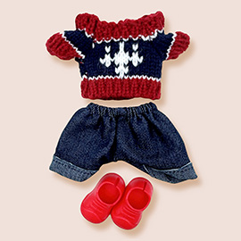 Mini Doll Sweater Outfit Set