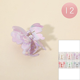 12PCS - Butterfly Hair Claw Clips