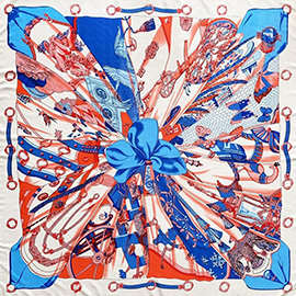 Artistic Silk Feel Square Scarf