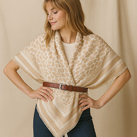 Leopard Print Scarf