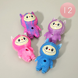 12PCS - Monster Bunny Squishy Toy