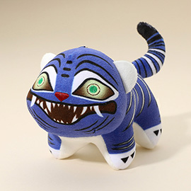 Playful Plush K-Pop Demon Hunter The Derpy Tiger Doll Keychain Bag Charm