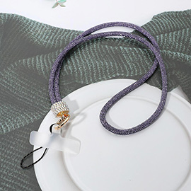 Bling Studded Phone Loop Holder Keyring Lanyard