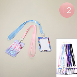 12PCS - KPop Demon Hunters
Huntrix Animated Squad Character Printed Lanyard ID Holders