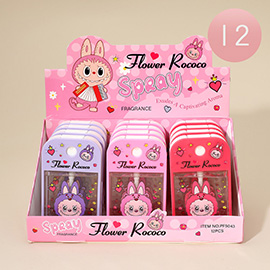12PCS - Flower Rococo Monster Bunny Fragrance Spray