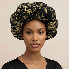 Thick Knot Padded Braided Turban Hair Wrap