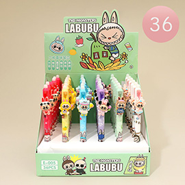 36PCS - Monster Bunny Character Ball Pens