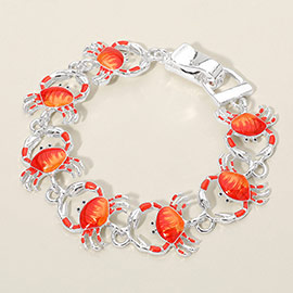 Crab Link Magnetic Bracelet