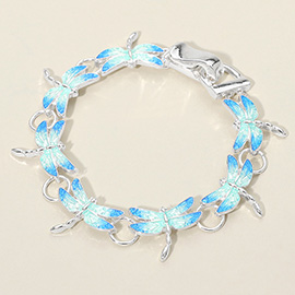 Dragonfly Link Magnetic Bracelet