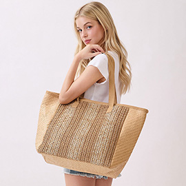 Nautical Stripe Tote Bag