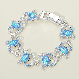 Crab Link Magnetic Bracelet
