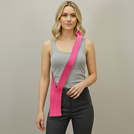 Long Ribbed Knit Stretch Phone Pouch Phone Holder