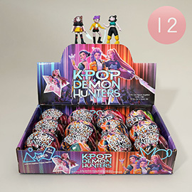 12PCS - Kpop Demon Hunters Character Figure Mystery Capsule