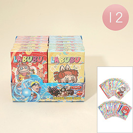 12PCS - Monster Bunny Trading Card Game Set