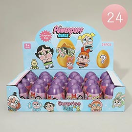 24PCS - Girls Cartoon Character Figure Surprise Egg Toys