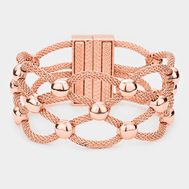 Lattice Metal Mesh Bracelet