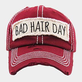 Bad Hair Day Vintage Baseball Cap