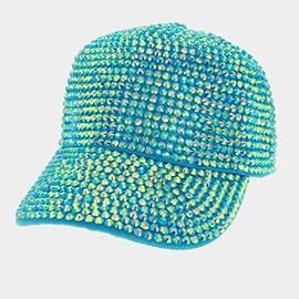 Stone Embellished Baseball Cap