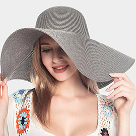 Solid Straw Sun Hat