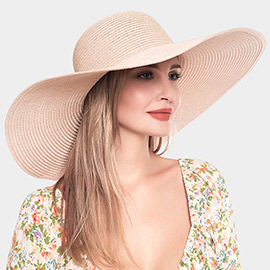 Solid Straw Sun Hat