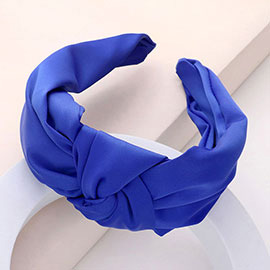 Solid Knot Burnout Headband