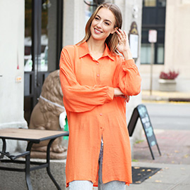 Oversized Long Sleeves Shirt