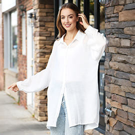 Oversized Long Sleeves Shirt