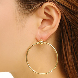 14K Gold Dipped Faye Knocker Earrings