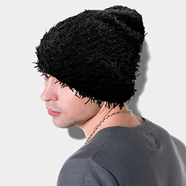 Fuzzy Winter Beanie Hat