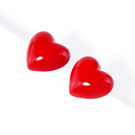 Heart Stud Earrings