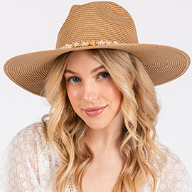 Confetti Braided Chain Band Straw Hat