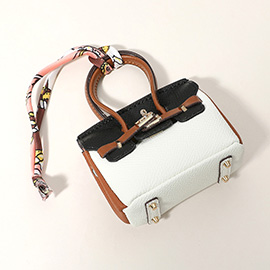 Faux Leather Mini Purse / Bag Charm