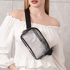 Transparent Sling Bag / Belt Bag