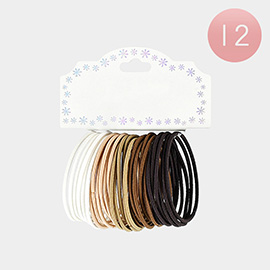 12 SET OF 30 - Fabric Hair Bands