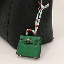 Faux Leather Mini Purse / Bag Charm