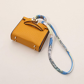 Faux Leather Mini Purse / Bag Charm