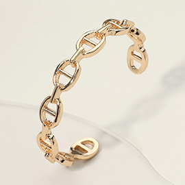 Anchor Link Cuff Bracelet