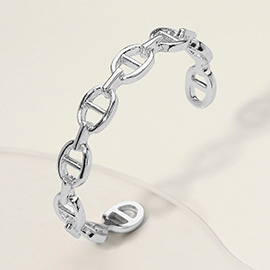 Anchor Link Cuff Bracelet