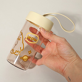 Kids Animal Printed Transparent Water Bottle
Portable Tumbler