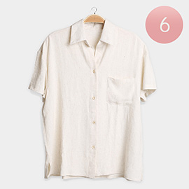 Button Down Short Sleeves Shirt