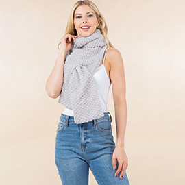 Ultra Soft Faux Fur Sherpa Scarf